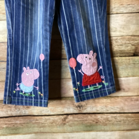 Peppa Pig Denim Jeans From “Nova” Baby Girl 18-24 Months - Picture 5 of 6
